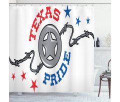 American South Motif Shower Curtain
