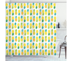 Hawaii Foliage Shower Curtain