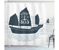 Gypsy of the Sea Shower Curtain