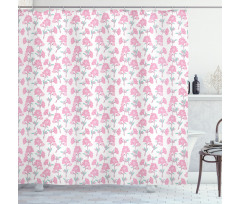 Tender Spring Flourish Shower Curtain