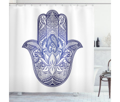 Paisleys Flowers Shower Curtain