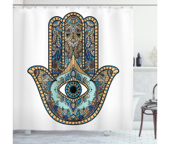 Motif All Seeing Eye Shower Curtain