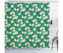 English Roses Shower Curtain