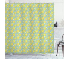 Botanical Dandelion Shower Curtain