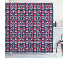 Spring Flowers Blossom Shower Curtain