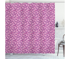 Middle Eastern Paisley Shower Curtain