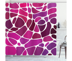 Abstract Mosaic Shower Curtain