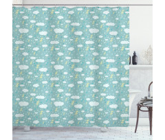 Bad Weather Thunderstorm Shower Curtain