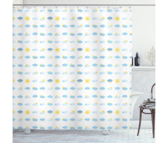 Meteorology Clouds Shower Curtain