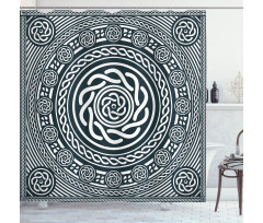 Celtic Mandala Shower Curtain