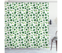 Diversified Trees Shower Curtain