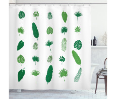 Tree Species Nature Shower Curtain