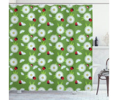 Botanical Chamomile Shower Curtain