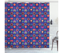 Enchanted Flowers Shower Curtain