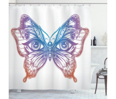 Artwork Design Tattoo Shower Curtain