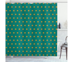 Forest of Autumn Trees Shower Curtain