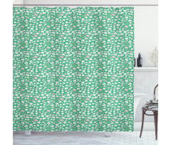 Downward Sloping Shower Curtain