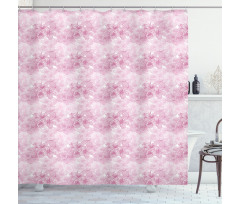 Cage Style Motif Shower Curtain