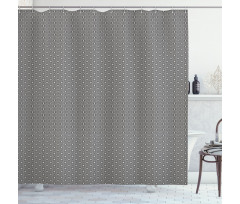 Geometric Latticework Shower Curtain