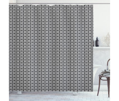 Diamond Forms in Frame Shower Curtain