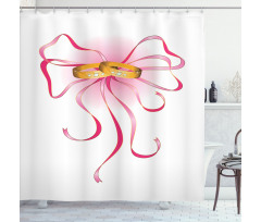 Ringsnd Bow Tie Shower Curtain
