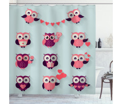 Valentine Concept Shower Curtain