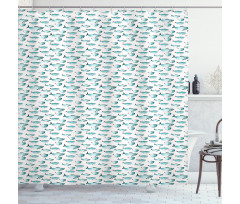 Sea Fish Shower Curtain