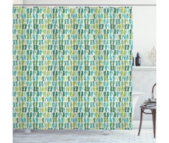 Exotic Nature Colors Shower Curtain