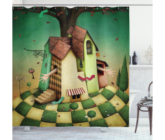 Fairy Tale Wonderland Shower Curtain