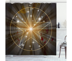 Medieval Beam Shower Curtain