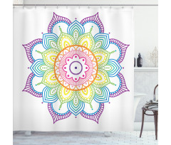 Scales and Dots Shower Curtain