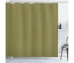 Simple Exotic Borders Shower Curtain