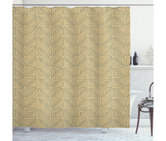 Urban Grunge Tile Shower Curtain