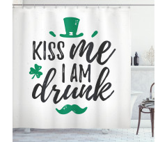 Irish Leprechaun Hat Shower Curtain