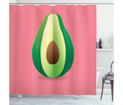 Fresh Healthy Avocado Shower Curtain