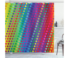 Gradient Shaded Backdrop Shower Curtain