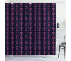 Venus Mirror and Fist Shower Curtain