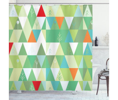 Simple Nature Shower Curtain