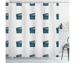 Minimalist Motifs Shower Curtain