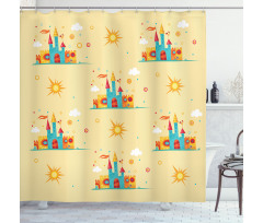 Medieval Castle Shower Curtain