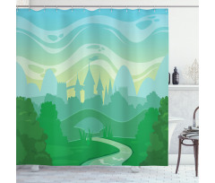 Fantasy Morning Shower Curtain
