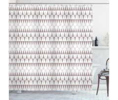 Aztec Style Pattern Shower Curtain