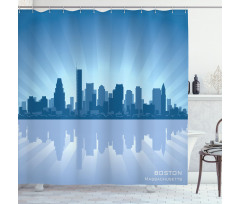 Reflection in Water Shower Curtain