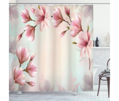 Double Exposure Effect Shower Curtain