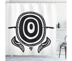 Animal with Shell Shower Curtain