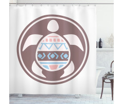 Tribal Animal Pattern Shower Curtain