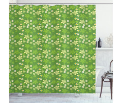 Spring Revival Pattern Shower Curtain