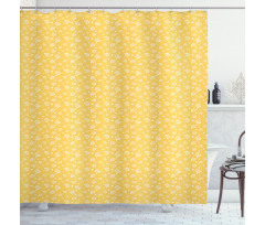 Stars and Mollusk Shower Curtain