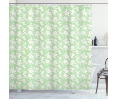 Morning Glory Species Shower Curtain