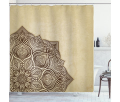 Flower Detail Shower Curtain